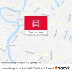 How to get to ซอยสถิตย์ยุทธการ 5 Soi Sathit Yutthakan 5 in เมืองนนทบุรี... 