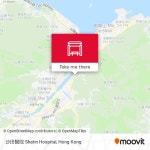 How to get to 沙田醫院 Shatin Hospital in Hong Kong by Bus or Subway?