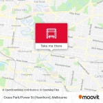 How to get to Grace Park/Power St (Hawthorn) in Melbourne by Train, Bus or Tram?