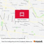 How to get to Glen Eira College / Booran Rd (Caulfield) in Caulfield East by Bus, Train or Tram?