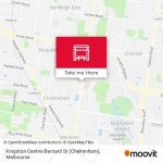 How to get to Kingston Centre / Bernard St (Cheltenham) in Melbourne by Bus or Train?