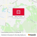How to get to Wetherby Ct / Dandelion Dr (Rowville) in Melbourne by Bus or Train?