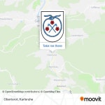 How to get to Obertsrot in Gernsbach by Bus or Train?