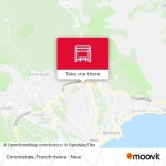 How to get to Citronneraie in Menton by Bus or Train?