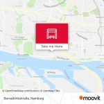 How to get to Bernadottestraße in Altona by Bus, Subway or S-Bahn?