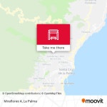 How to get to Miraflores A in Santa Cruz De La Palma by Bus?