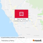 How to get to Palomares in Los Llanos De Aridane by Bus?