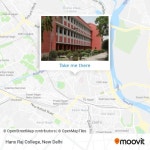 How to get to Hans Raj College in New Delhi by Bus, Metro or Train?