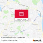 How to get to Gujrawala Town in Delhi by Bus, Metro or Train?