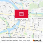 How to get to 保安街口 Baoan St. Entrance in Taipei - New Taipei by Bus, Metro or Train?