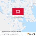 How to get to Ardvey Rd End, Finsbay in Scotland by Bus or Ferry?