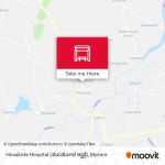 How to get to Hosakote Hospital (ಹೊಸಕೋಟೆ ಆಸ್ಪತ್ರೆ) in Nanjangud by Bus?