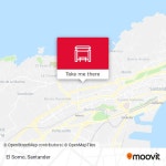 How to get to El Somo in Santander by Bus or Train?