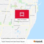 How to get to Taylor Avenue And Olive Street in Racine City by Bus?