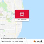 How to get to Main Street And 14th Street in Racine City by Bus?