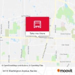 How to get to 6410 Washington Avenue in Mount Pleasant Village by Bus?