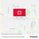 How to get to 1630 Enterprise Drive And Goodwill in Sturtevant Village by Bus?