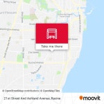 How to get to 21st Street And Ashland Avenue in Racine City by Bus?