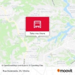 How to get to Rua Dezessete, 26 in Carapina by Bus?