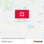 How to get to 茶岗社区 in 江宁区 by Bus?