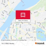 How to get to 长江大酒店 in 鼓楼区 by Bus or Metro?