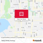 How to get to 鲁能足球学校 in 坊子区 by Bus?
