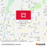 How to get to 济青高速潍坊服务区 in 寒亭区 by Bus?