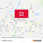 How to get to 加州枫景 in 城阳区 by Bus?