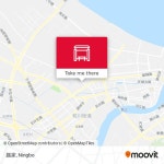 How to get to 颜家 in 镇海区 by Bus?