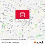 How to get to 建设大路云峰街东 in 铁西区 by Bus or Metro?