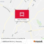 How to get to 八棵树机动车考试中心 in 大东区 by Bus?