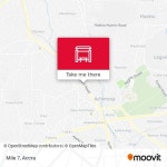 How to get to Mile 7 in Accra by Bus?