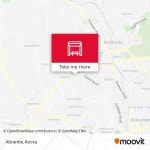 How to get to Abrantie in Accra by Bus?