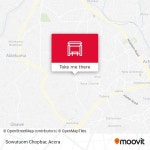 How to get to Sowutuom Chopbar in Accra by Bus?