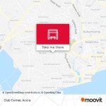 How to get to Club Corner in Accra by Bus?
