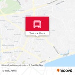 How to get to El-Wak in Accra by Bus?
