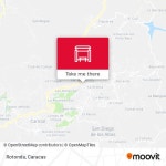How to get to Rotonda in Miranda by Metro or Bus?