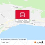 How to get to Palac in Kaštela by Bus?