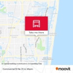 How to get to Commercial B/Ne 20 A in Fort Lauderdale by Bus?