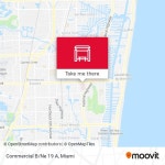 How to get to Commercial B/Ne 19 A in Fort Lauderdale by Bus?