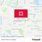 How to get to NW 47 A/Nw 10 C in Plantation by Bus?
