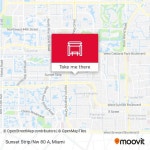 How to get to Sunset Strip/Nw 80 A in Plantation by Bus?