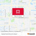 How to get to Oakland Park B/Nw 64 A in Plantation by Bus?