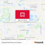How to get to Oakland Park B/Nw 33 A in Fort Lauderdale by Bus?