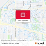 How to get to Broward B/Hiatus R in Plantation by Bus?