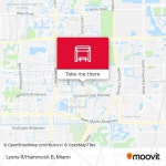 How to get to Lyons R/Hammock B in Coral Springs-Margate by Bus?