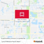 How to get to Lyons R/Winston Park B in Deerfield Beach by Bus?
