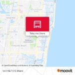 How to get to Us1/Ne 12 S in Pompano Beach by Bus or Train?