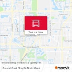 How to get to Coconut Creek Pkwy/Bc North in Pompano Beach by Bus or Train?