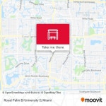How to get to Royal Palm B/University D in Coral Springs-Margate by Bus?
